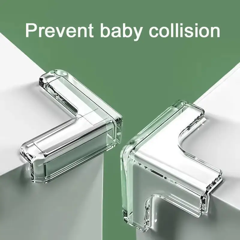 10 pcs/20 pcs Baby Veiligheid Siliconen Protector Tafel Hoek Rand Bescherming Cover Elektrische Socket Kinderen Anticollision Guards