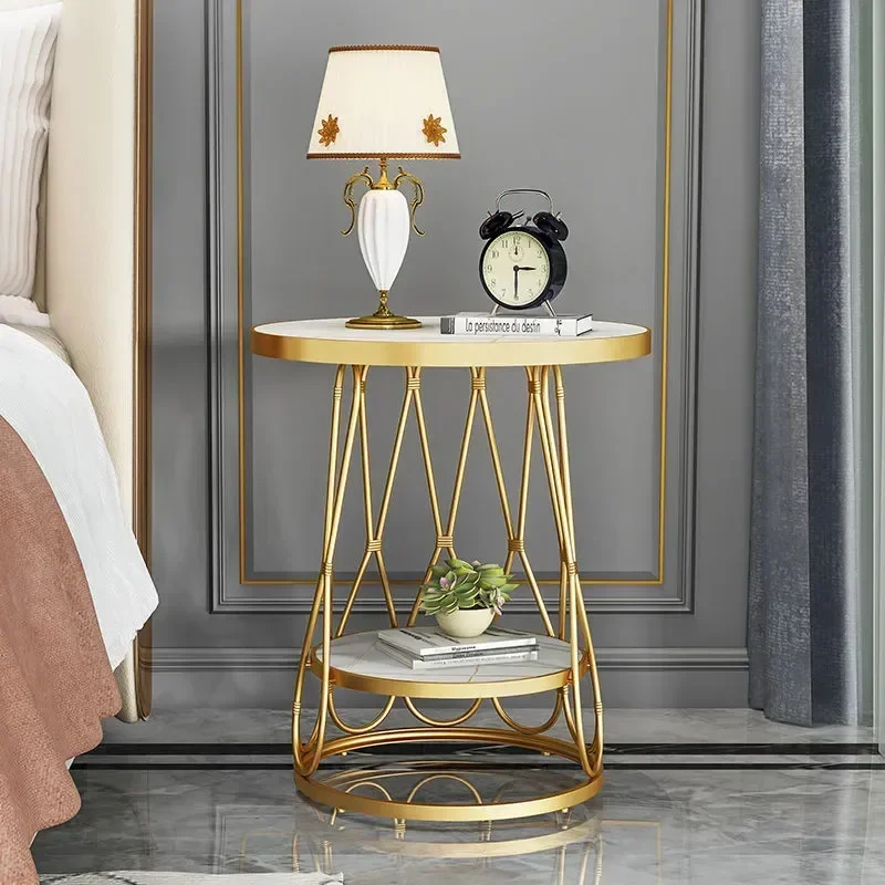 Furnitures End Tables Round Coffee Table for Living Room Furniture Night Stand Side Bedside Mini Coffe Tea Sofa Small Bedroom