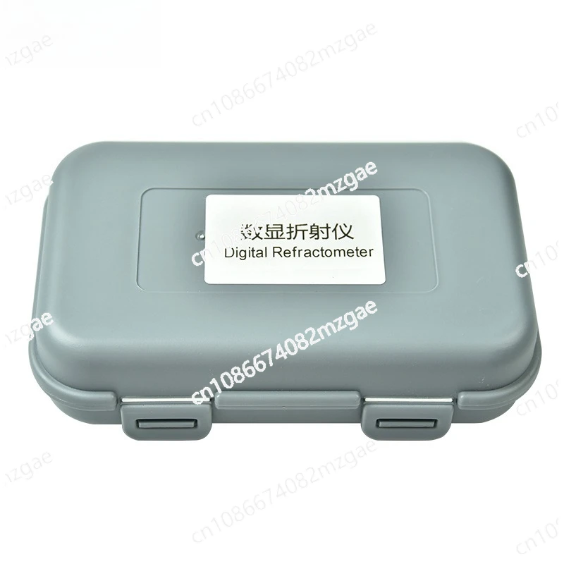 Digital Sugar Meter Refractometer for Fruit Brix Measurement, Portable and Easy to Carry Professional Sugar Content Tester