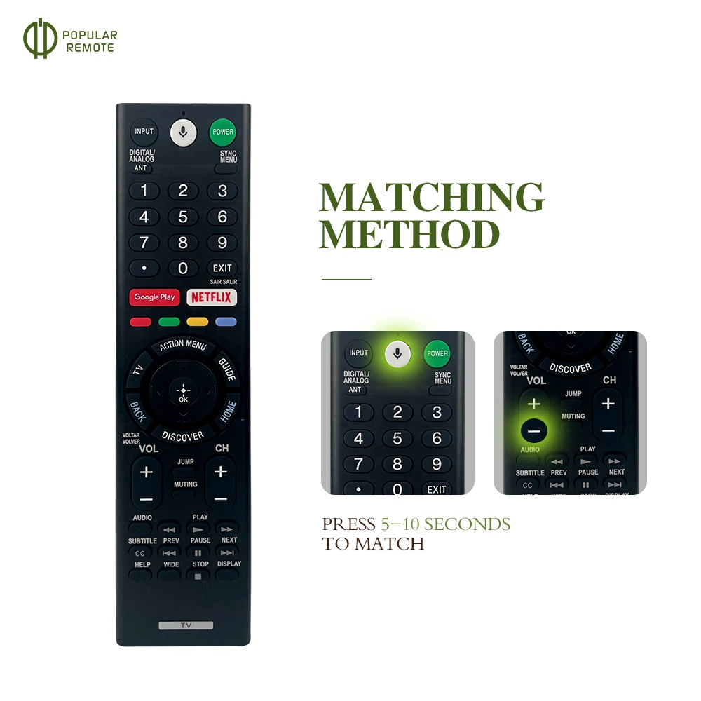 RMF-TX300B sterowanie głosem zastąpić dopasowanie do Sony Smart 4K TV 149331811 XBR-55X850S XBR-55X930D na rynek południowoamerykański
