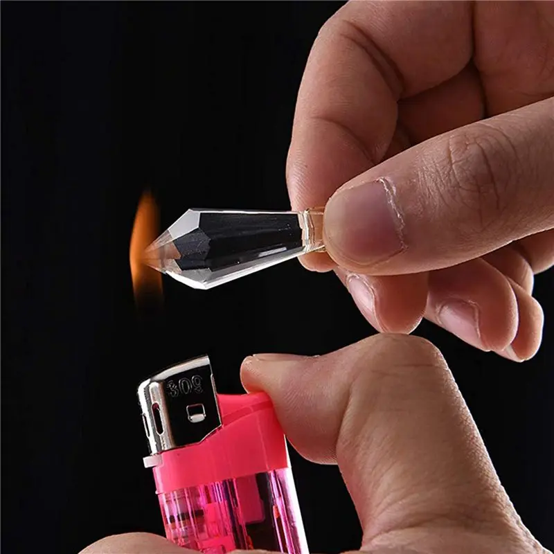 PZHI-80PCS DIY Transparent Teardrop Chandelier Pendant Parts Beads, Chandelier Hanging Decoration
