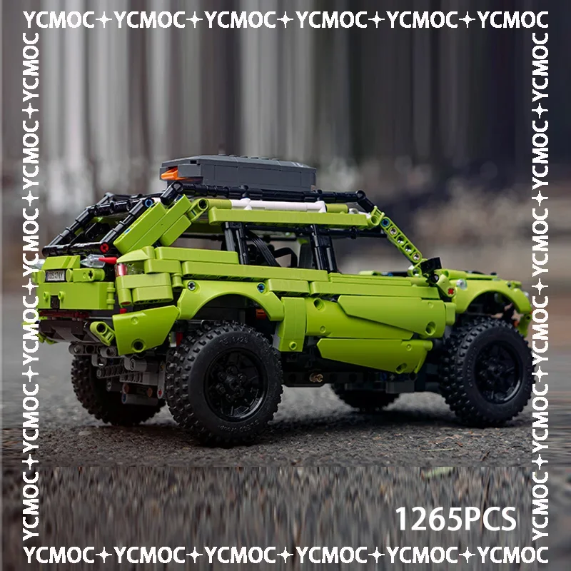 YcmocBricks Moc Building Blocks Car Model Series SUV Off-road Vehicle Electric Technology Bricks DIY Toys For Kids Children Gift