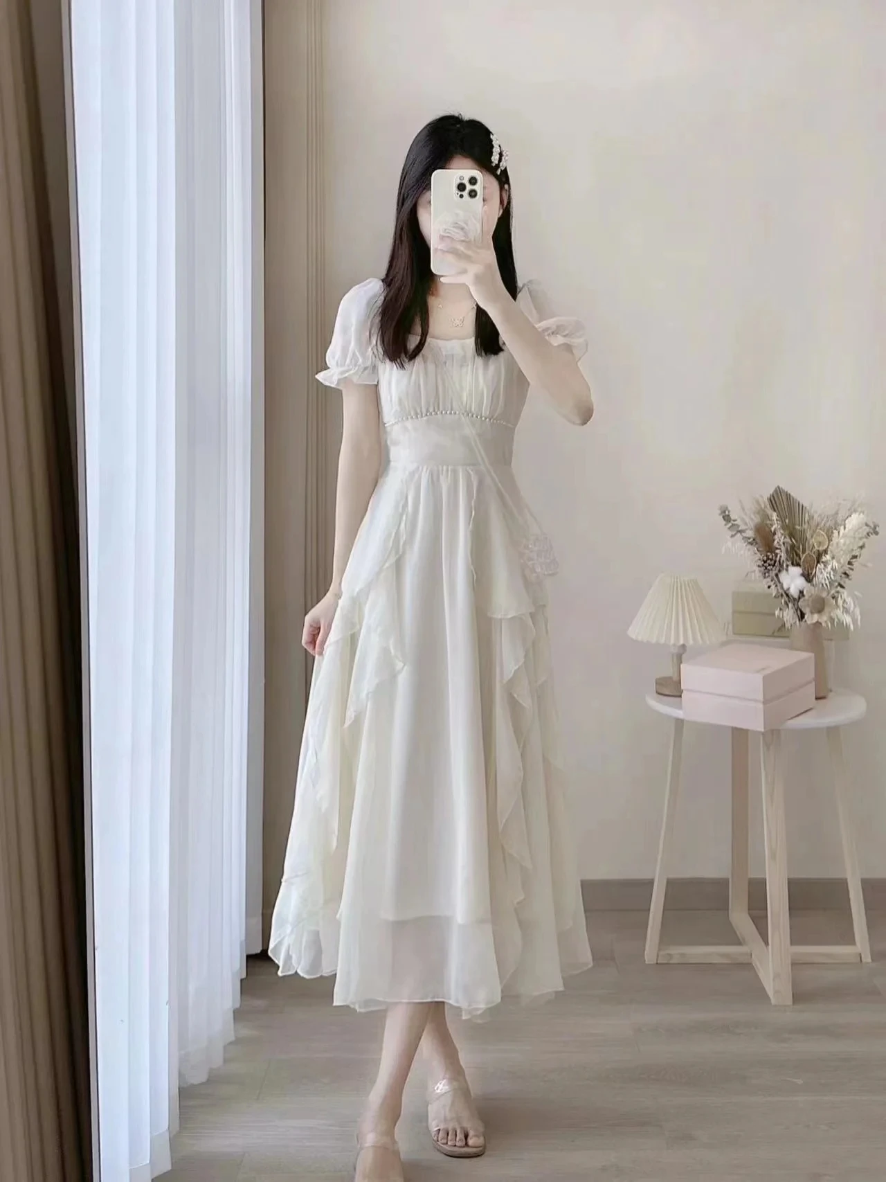 CYJH33 Robe de Soirée Bleue pour Femme, Nouveau Style