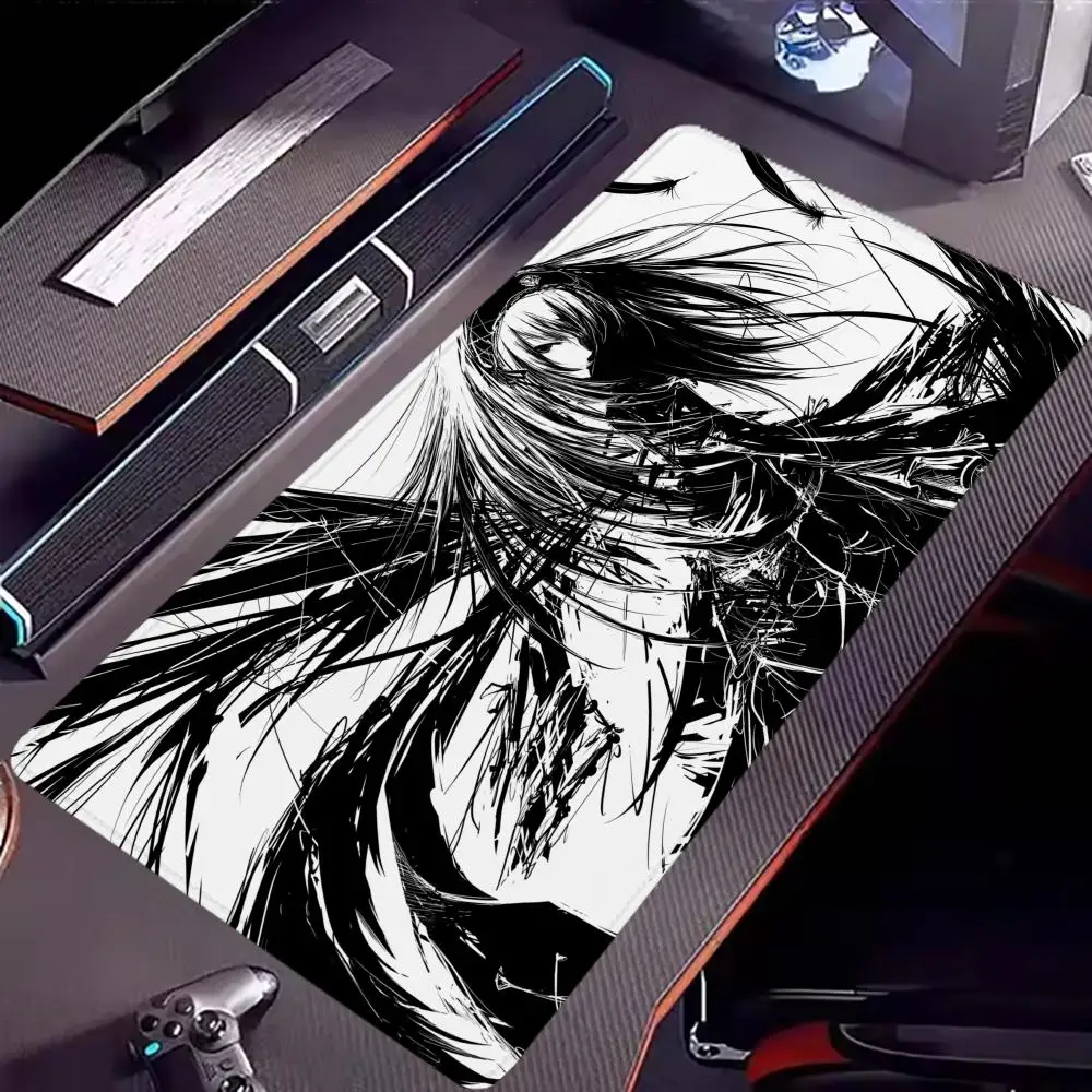 HD Anime R_Rozen M_Maiden Mauspad, Spielmäuspad, 900 x 400 mm, supergroßes Computer-Mauspad, Gamer-Mauspad, großes Tastaturpad