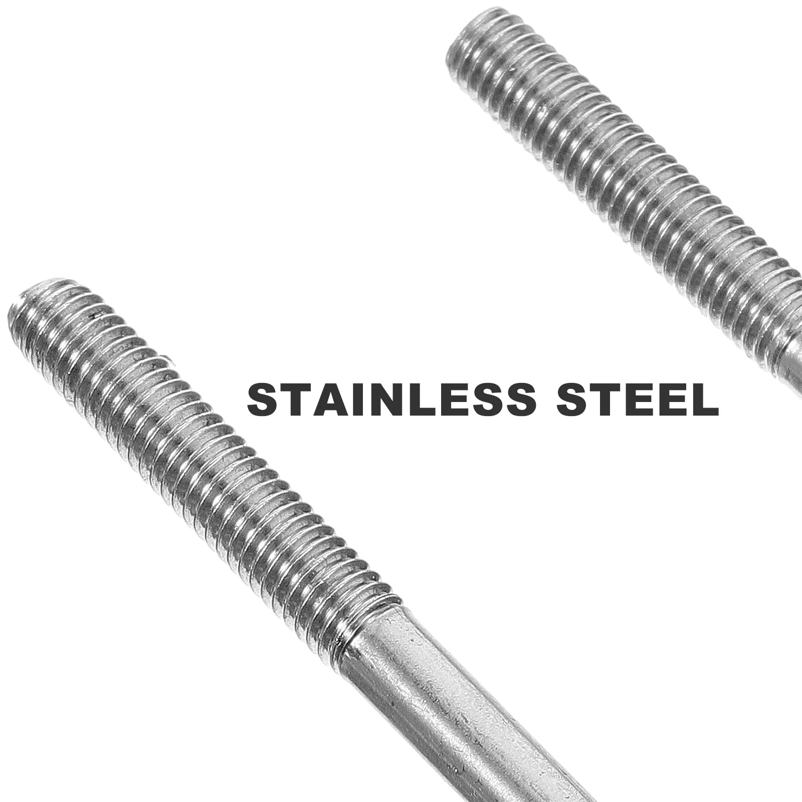 

5 Pcs U-Shaped Square Bolts M6*25*70 Stainless Steel Fastening Hardware Durable Trailer U-Bolts For Pipes Stable Connection Tube