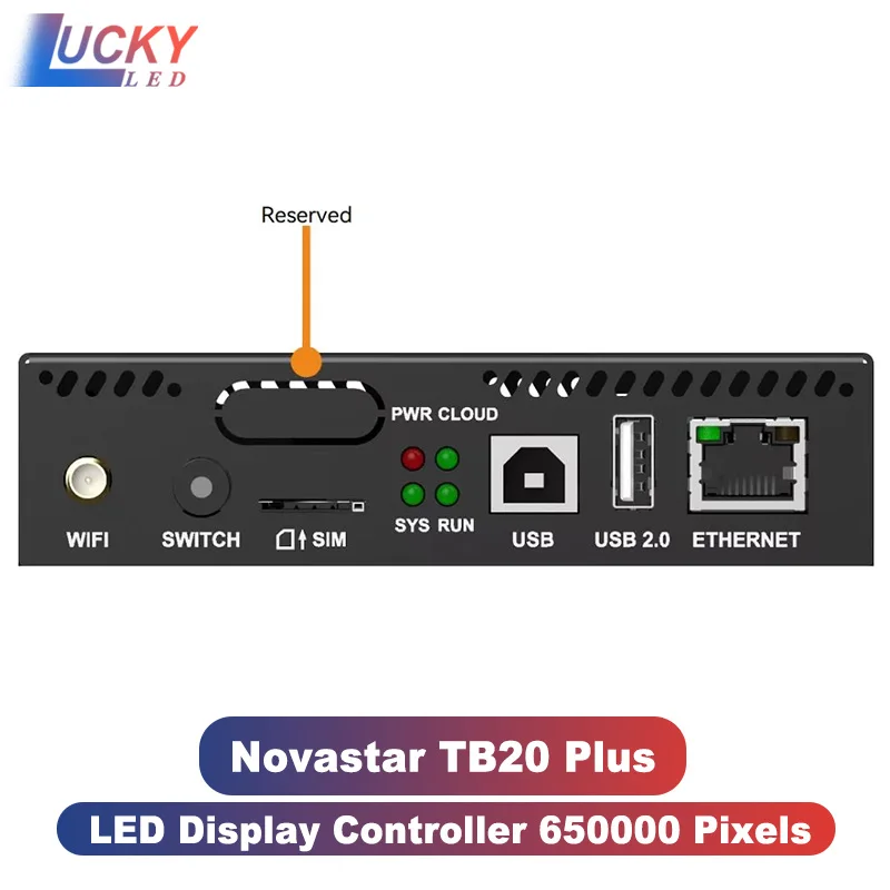 NWE Novastar TB20 Plus Multimedia Player Box Port WiFi Full Color Module LED Module Display Synchronous Asynchronous Controller