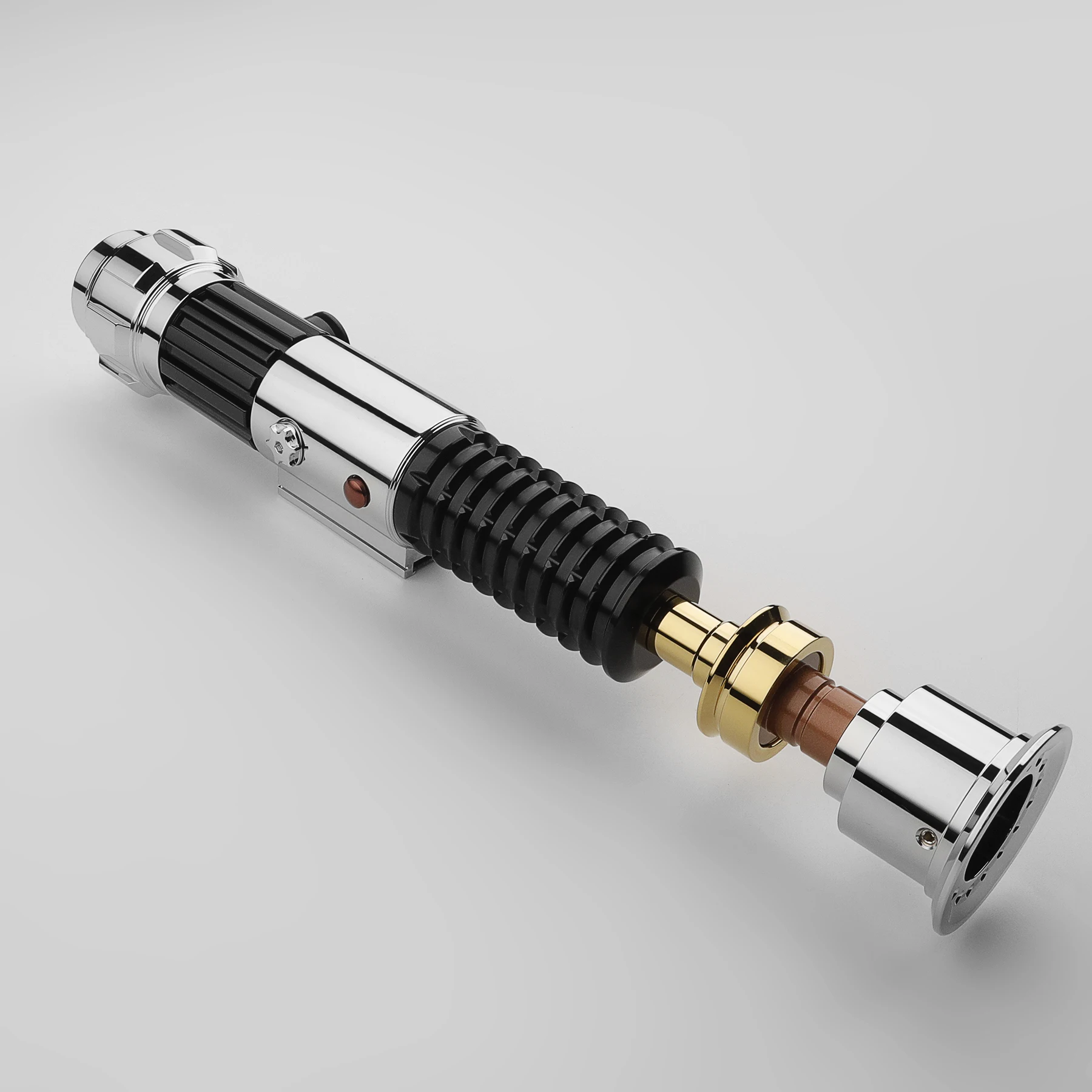 LGT Saberstudio Obi-Wan Kenobi EP3 Lightsaber Metal Empty Hilt without Electronic Kit or Blade Only Metal Hilt For Heavy Dueling