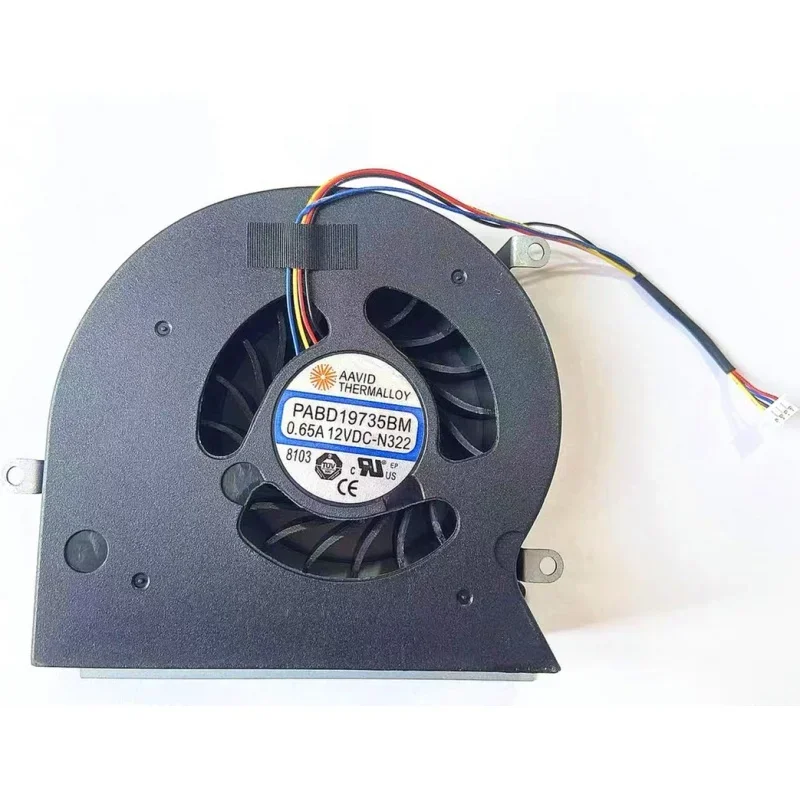 New Original Laptop CPU Cooling Fan For MSI GT62VR 6RD 6RE 7RE N322 N395 Fan MS-16 MS L2 MS-16L3 Future Human S5 S6 DC12V