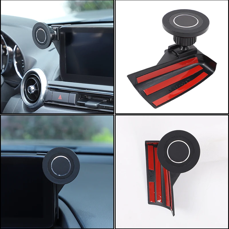 

For Mazda MX-5/Fiat 124/Abarth 124 2016+ Car Display Screen Side 360 Degree Rotation Car Mount Interior modification accessories