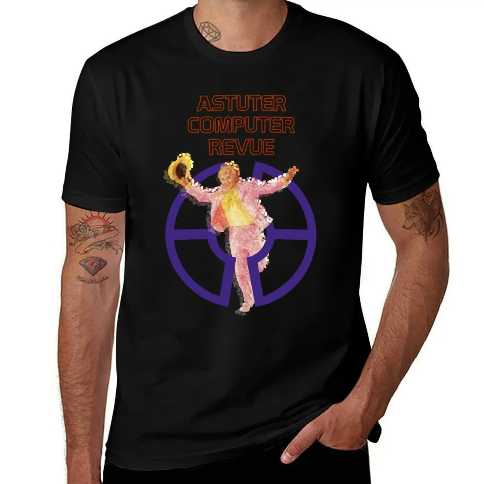 

Astuter Computer Revue T-Shirt Man t-shirt luxury t-shirt plus size tops t shirt men 100℅ cotton