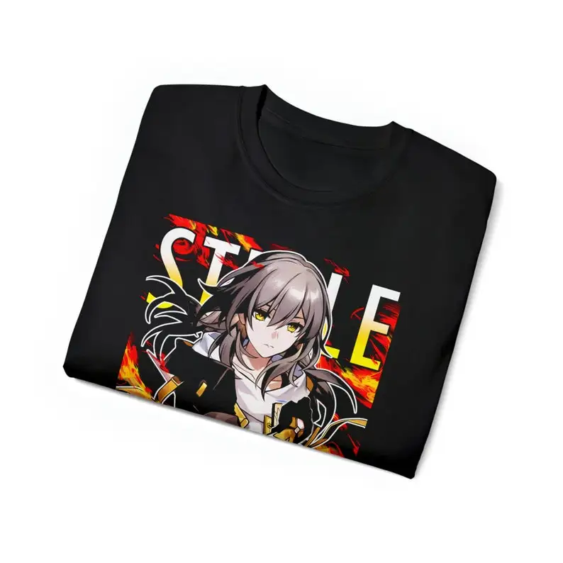 honkai star rail stelle Shirt star rail Shirt mc honkai star rail Fan-Made Unisex Ultra Cotton Tee view 4