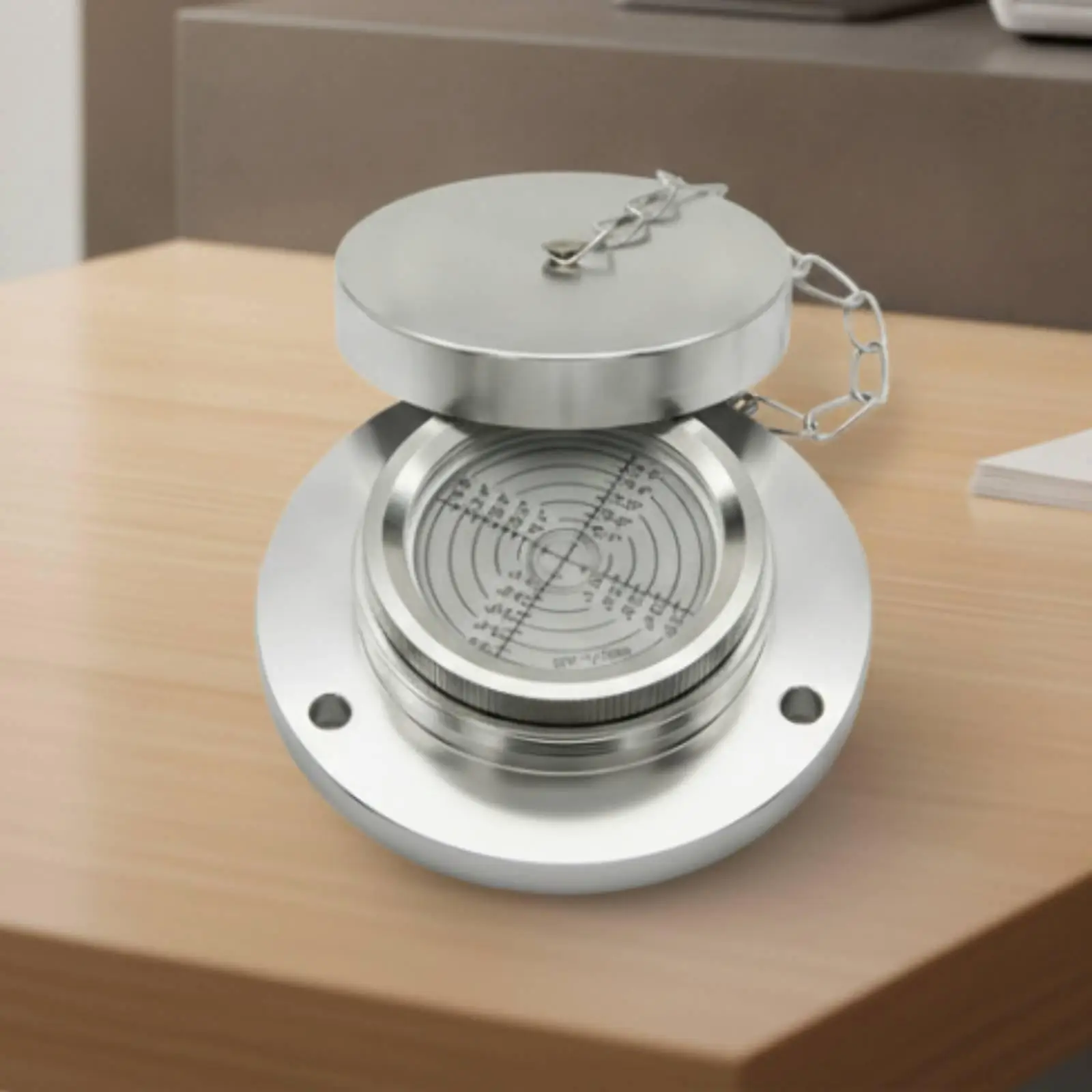 High Precision Construction Level Gauge Round Metal Bubble Tool for Industrial Machinery Alignment
