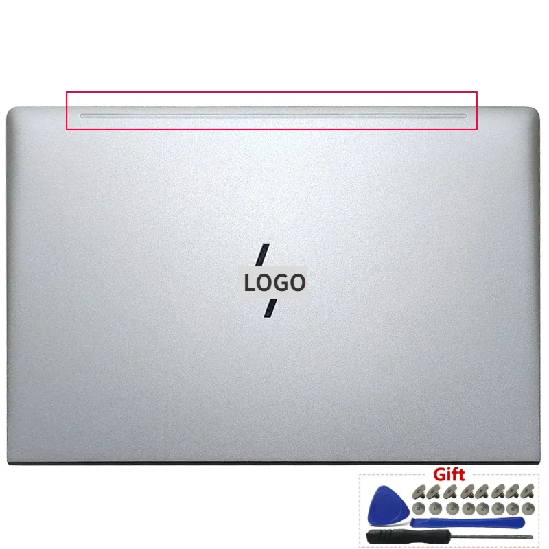 Caso original do portátil para HP ProBook 640 G9 645 G9 Notebook, LCD tampa traseira, tampa traseira, substituição da carcaça superior, prata, novo