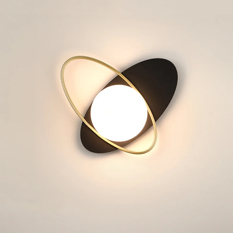 

Nordic Led G9 7W Luxury Bedhead Gold Black Stone Wall Light Modern Bedroom Living Room Interior Decoration Corridor Lamp