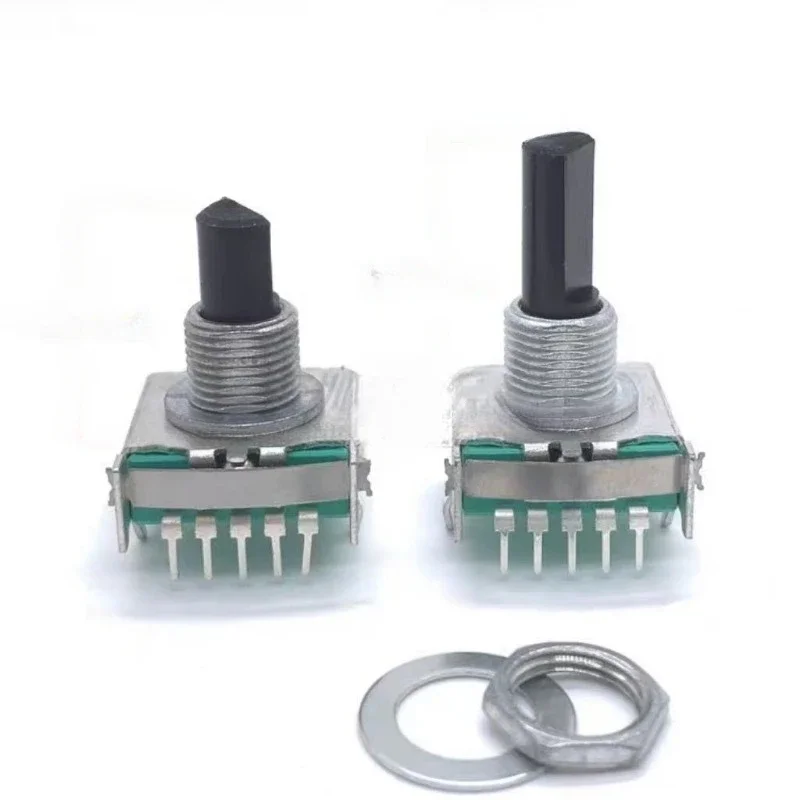1pc RS17 Band Rotary Switch 1 Pole 3 4 5 6 7 8 Positions Small Household Appliance Conversion Gears Switch 10Pin 15/20MM D Shaft
