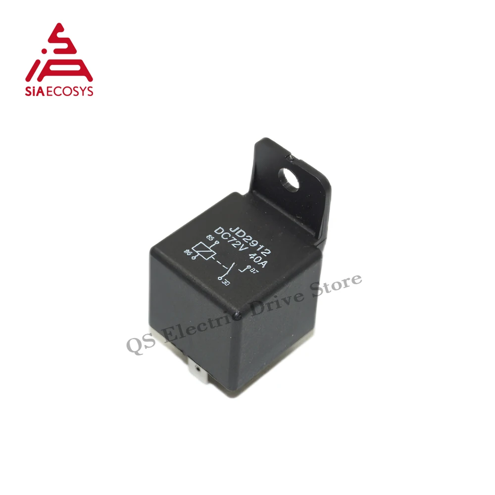 Motorcycle Relay 4P 40A 72V For Vehicle Wiring Head Light Automotive For QS Mid Drive Motor Converstion Kits From SIAECOSYS