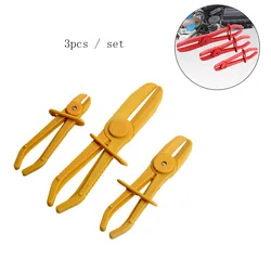 3pcs/set Plastic Hose Clip Cut off Pliers Car Repair Tool Brake Fuel Line Oil Pipe Water Pipe Cut Off Clamp Kit