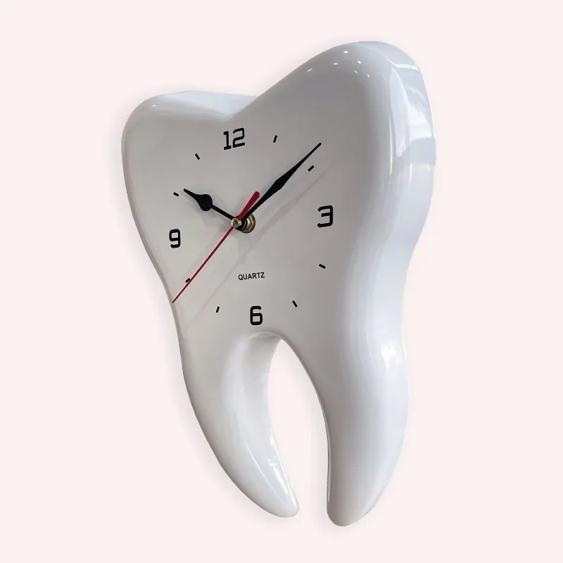 Creative Tooth Wall Clock Decor Wall Clocks Silent Art Mural Clock Luxury Modern Cartoon Watches Living Room Home Decoration