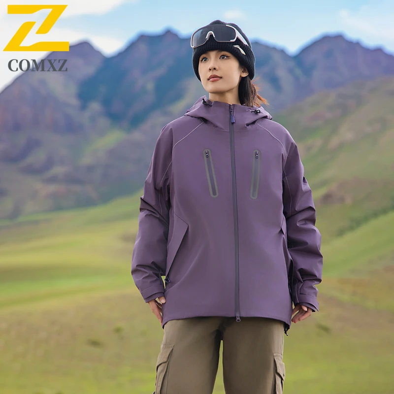 

EiAO Jacket Premium Reflective Unisex Waterproof Windproof Lightweight Outdoor Coat for Hiking Camping Fishing Night Safety2025