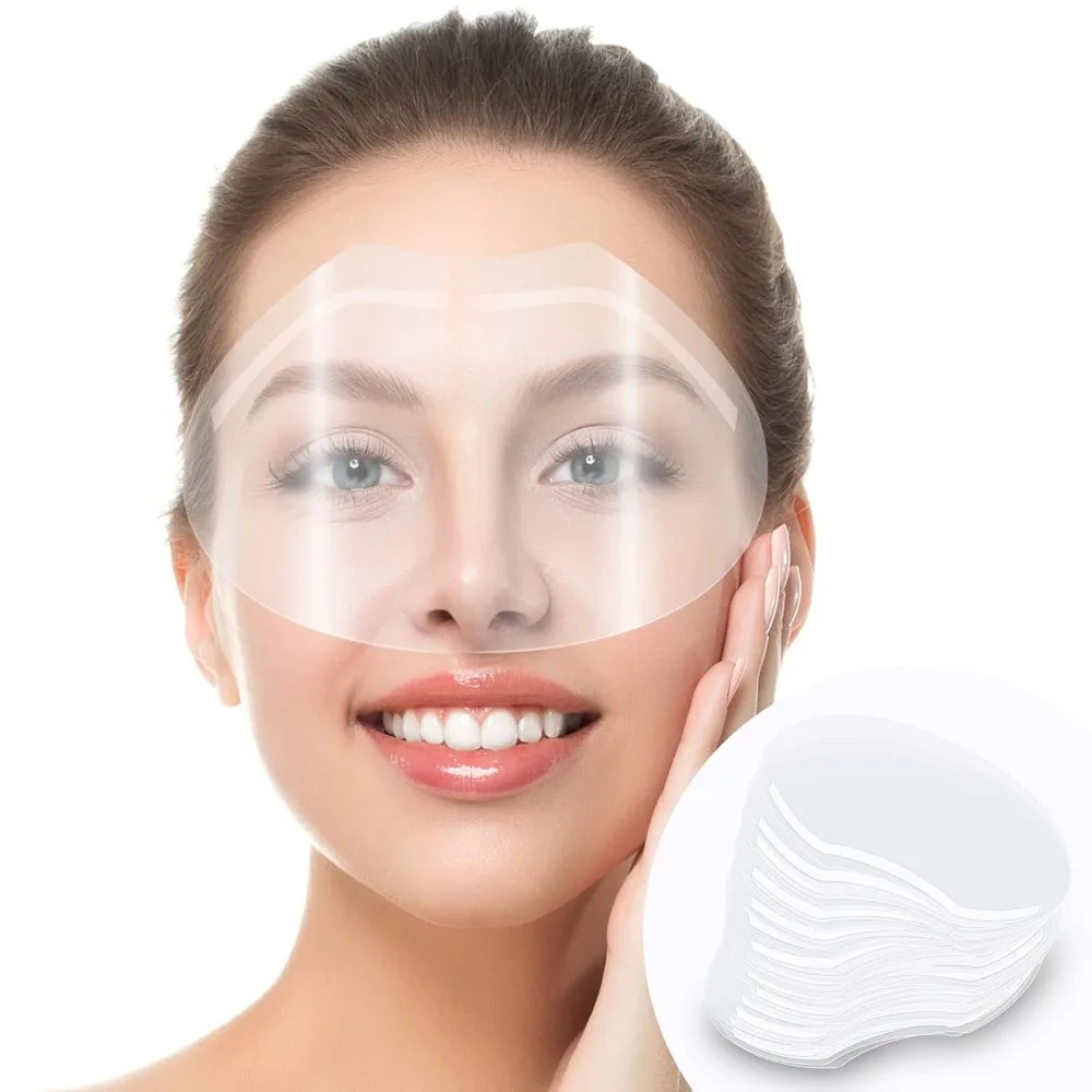Clear Face Shield for Eye Protection and Makeup