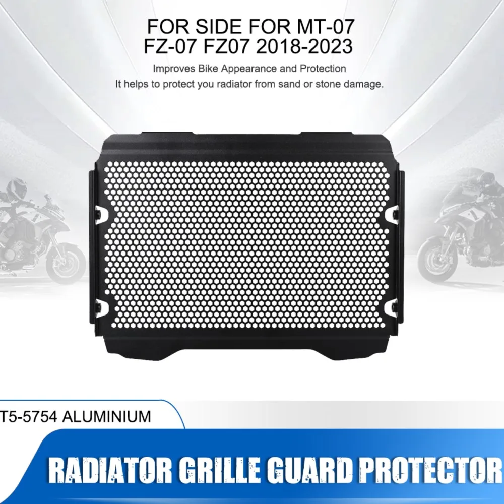 

Motorcycle Side Radiator Grille Cover Guard Protector For YAMAHA MT-07 MT07 FZ-07 FZ07 2018 2019 2020 2021 2022 2023 MT 07 FZ 07