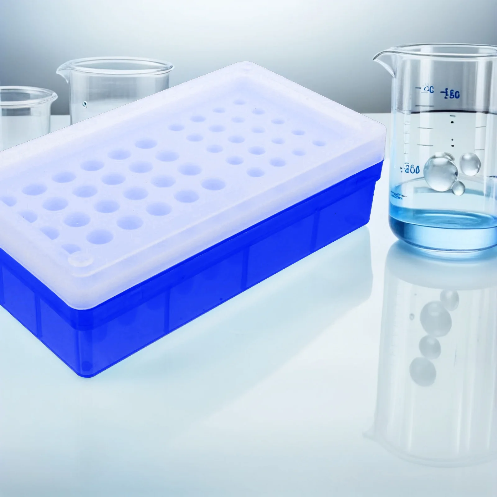 

Empty Sample Tube Plastic Laboratory Box Freezer Tubes 0.2 0.5 1.5ml Storage Organizer Rack Plastic Containers