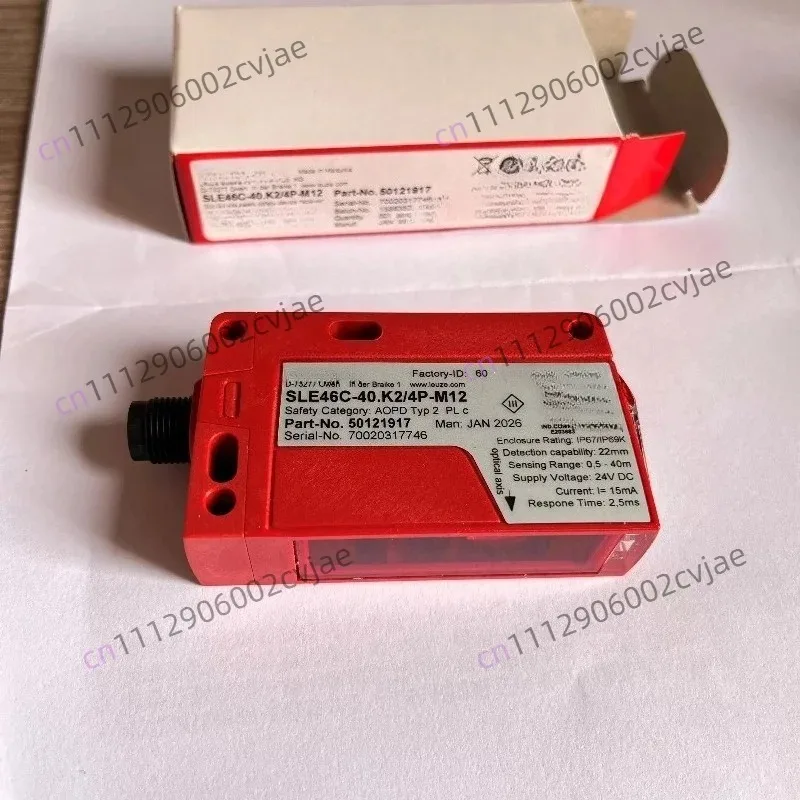 SLS46C 40.K28 M12 SLE46C 40.K2 4P M12 Safety Grating Sensor 1PCS Industrial Safety Sensing Accessory