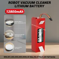 for Xiaomi Roborock S4/S5/S6/S7 Replacement Li-ion Battery for S50/S51/S52/S53/S55/S60 Robot Vacuum | 12800mAh High Capacity