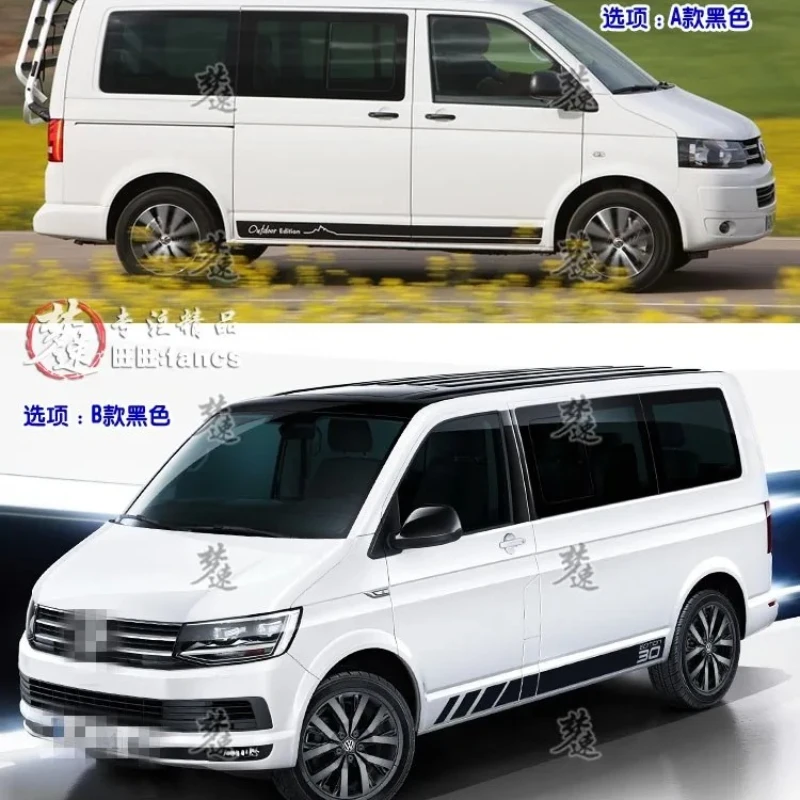 

Автомобильные наклейки для Volkswagen CARAVELLE T5 T6 T7, украшение кузова, спортивная пленка, модифицированные наклейки