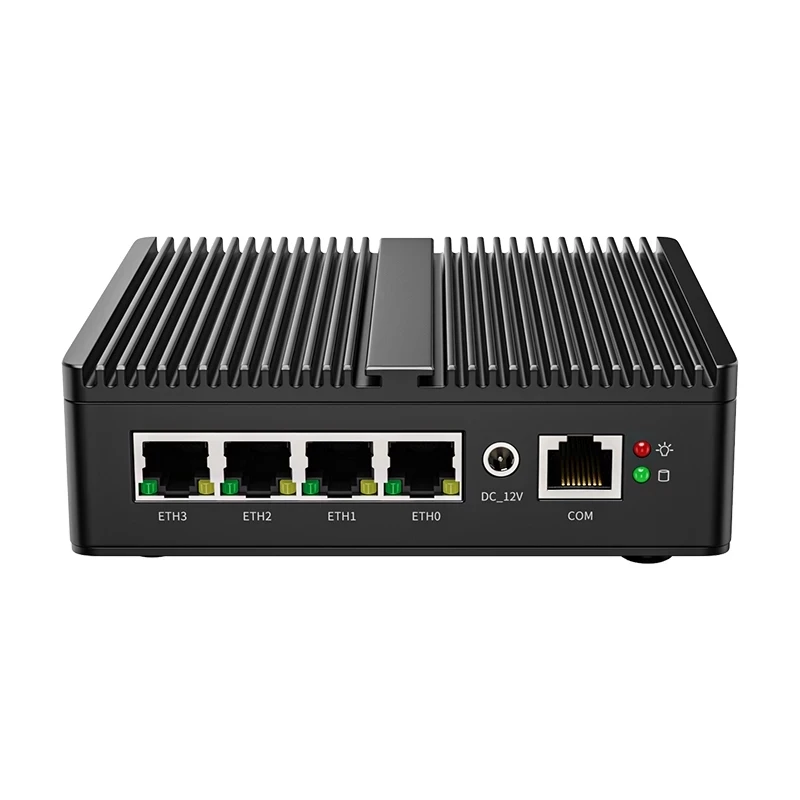 Intel N100 Celeron N5105 Mini PC senza ventola Firewall Apparecchio 4 * Intel i226 i225 2.5G LAN HD DP pfSense ESXI AES-NI Router morbido