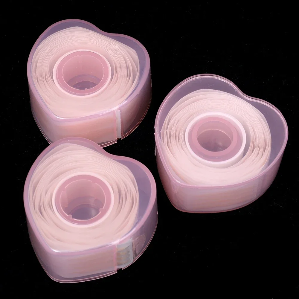 360 PCS เทปตาสติกเกอร์ที่มองไม่เห็น Double Fold Eyelid Lace PASTE CLEAR Beige Stripe Self-กาวเทปแต่งหน้าเครื่องมือ