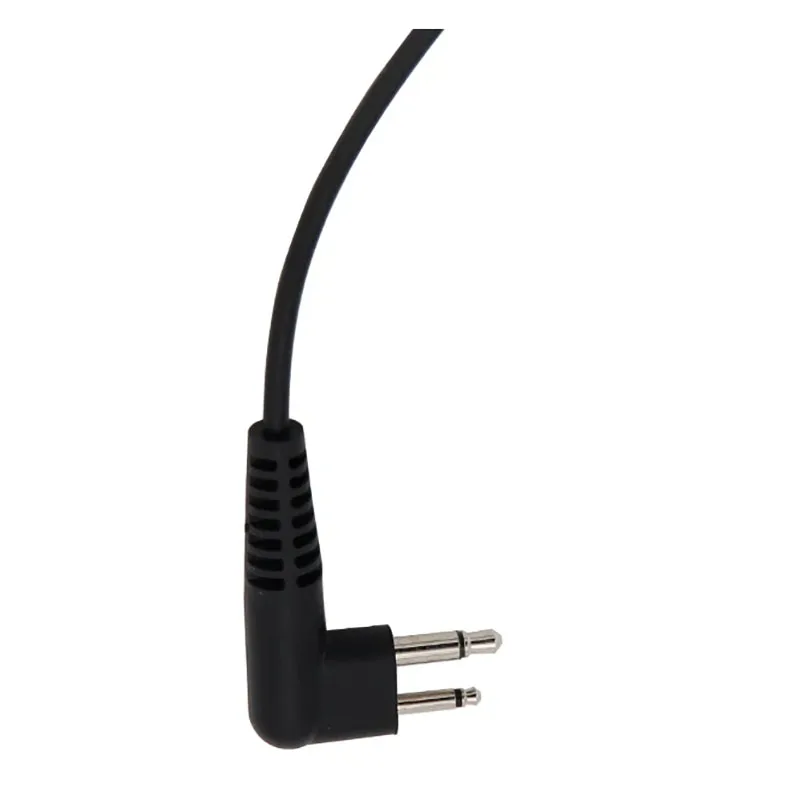 2 Pin Acoustic Tube หูฟังพร้อมไมโครโฟนระยะไกลชุดหูฟัง PTT สําหรับ Motorola วิทยุแบบพกพา GP88 GP300 CLS1110 Walkie Talkie