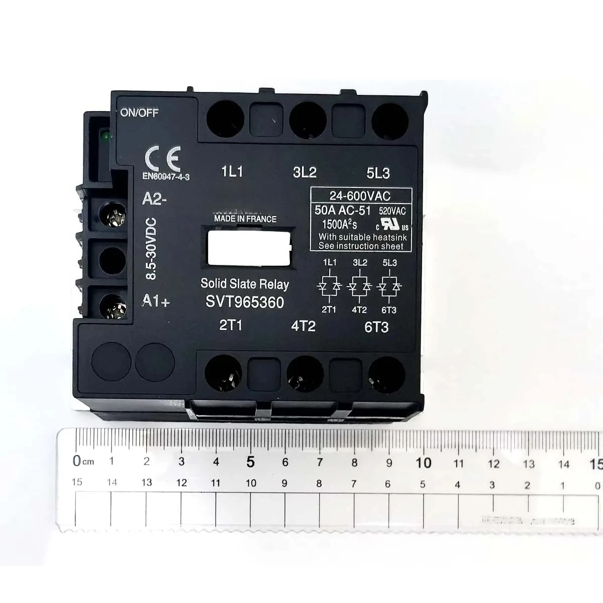 Three Phase Solid State Relays SVT965360 SVT965760 SVT967360 SVT967960 SVT965460E SVT965960 SVT965960E SV969300E