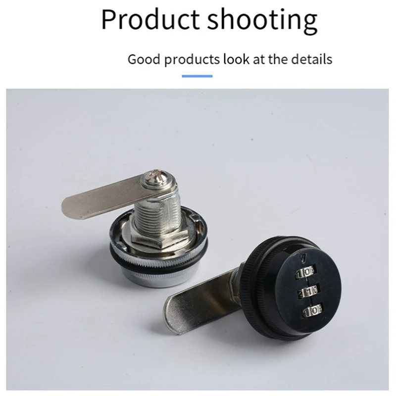 Механический кодовый замок 20 мм, противоугонный замок для офисного шкафа, ящика, конверта, шкафа для хранения
