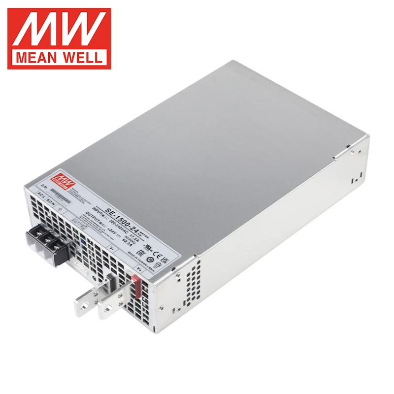 SE-1500-24 Se سلسلة مصدر الطاقة تيار مستمر قابل للتعديل إمدادات الطاقة غلاف بلاستيكي Smps