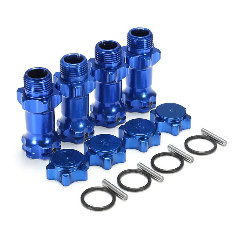 1:8 extended coupling 17mm coupling for off-road modification with a large foot, the length is 30mm. One vehicle part: 89108