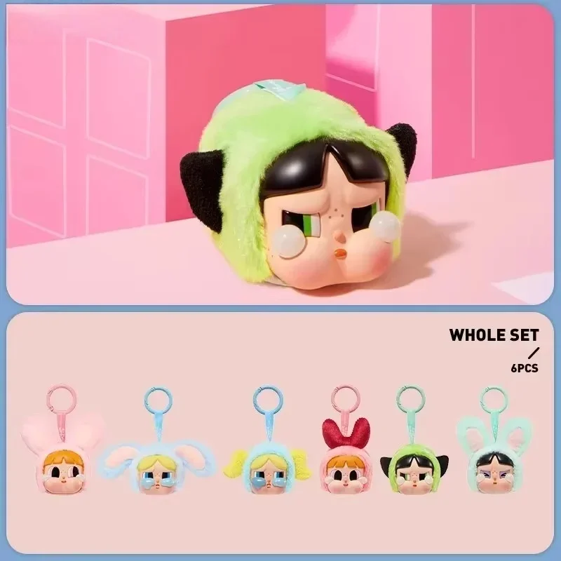 

Original CRYBABY x Powerpuff Girls Series - Vinyl Face Plush Blind Box Mystery Box Guess Bag Toys Doll Cute Anime Figure Desktop