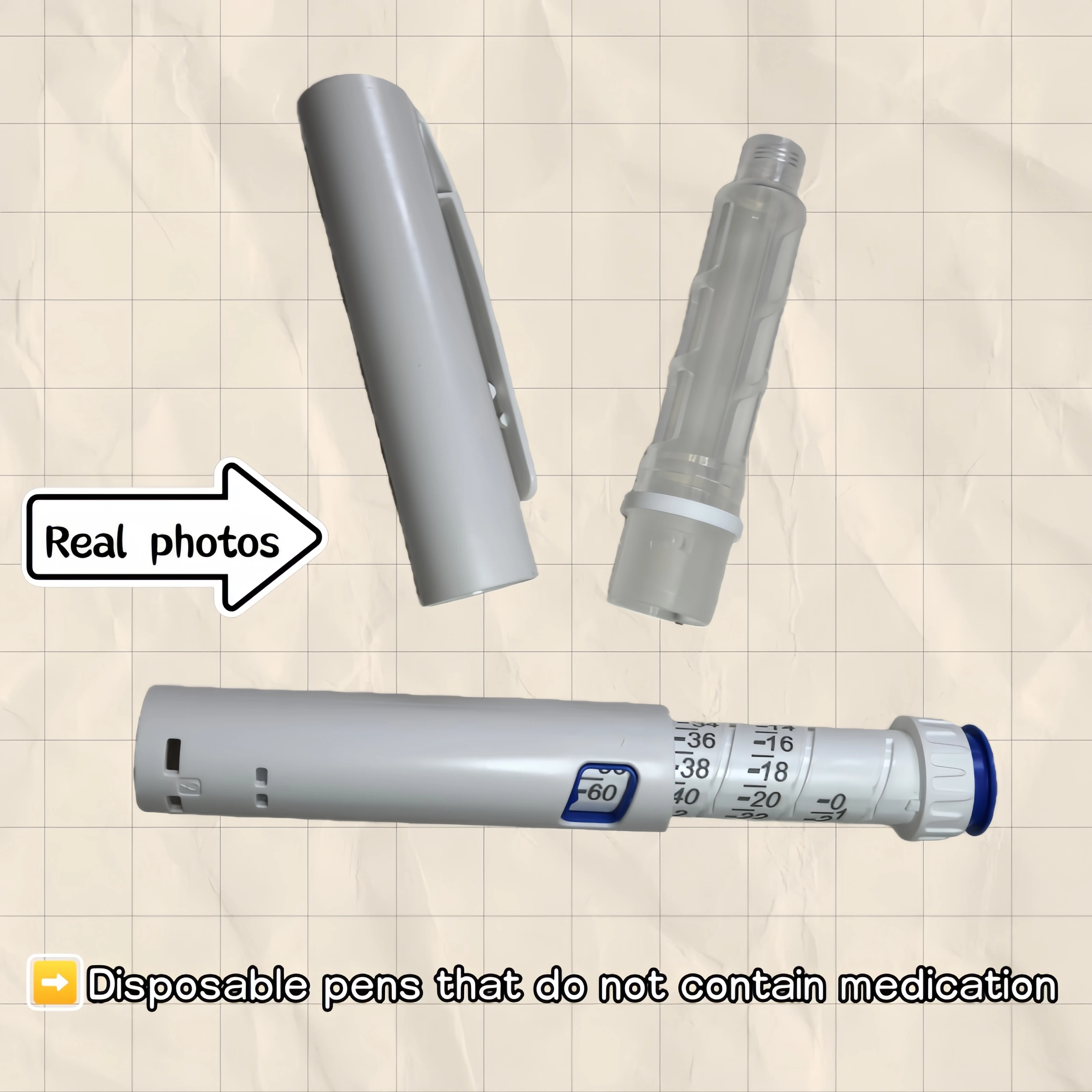 Anti wrinkle beauty pen, disposable injection pen, peptide injection pen (excluding drugs), high-precision, 10 pens