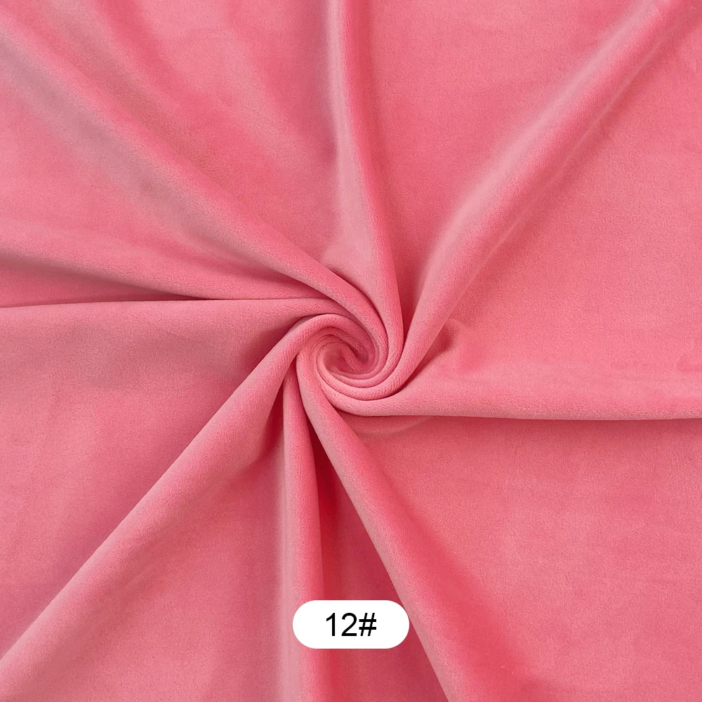 40 kleuren 50x50cm Stretch Mochi Gladde Minky Stof Hopen 95% Polyester 5% Spandex Stretch 4 Side Pluche Stof Voor Diy Naaien Speelgoed