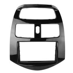 Car Radio Fascia for 2014 Daewoo Martiz/ Chevrolet Spark/ Beat Dash Kit Fit Installation Trim Facia DVD Frame Double Din