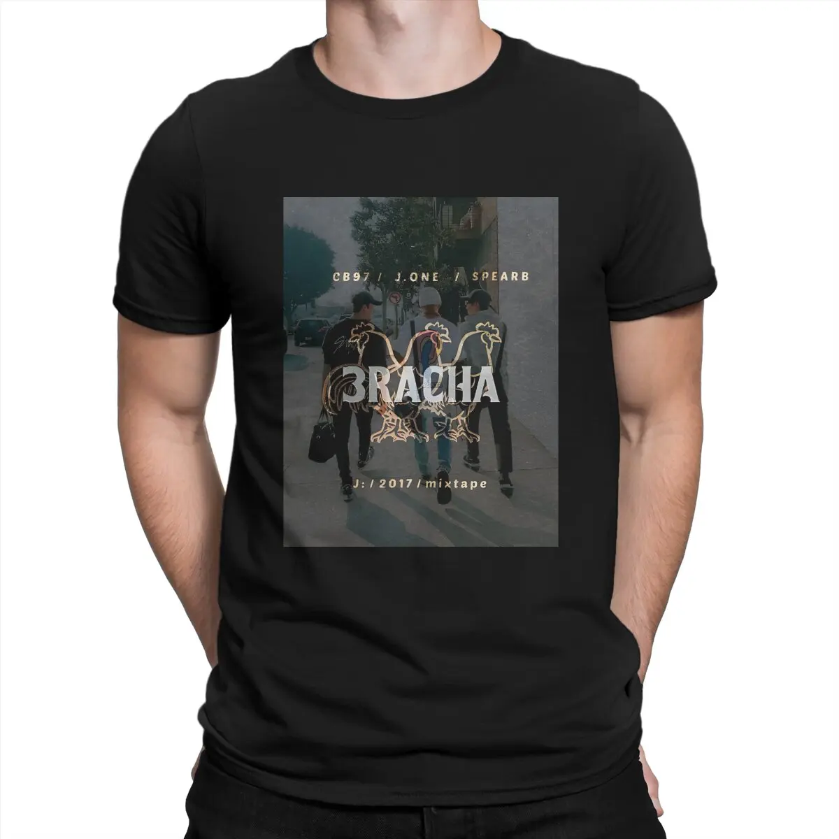 3RACHA Unique TShirt Bang Chan Casual T Shirt Summer T-shirt For Men Women