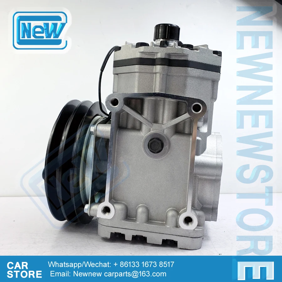 Compresor de Aire Acondicionado 525743 para York Tipo Kenworth T300 T400 T660 T800 ABPN83304051 ET210L25073C 3095830 CFC68821946C