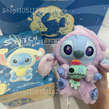 NEW Stitch Eat Something Before Sleep Series Blind Box Plush...