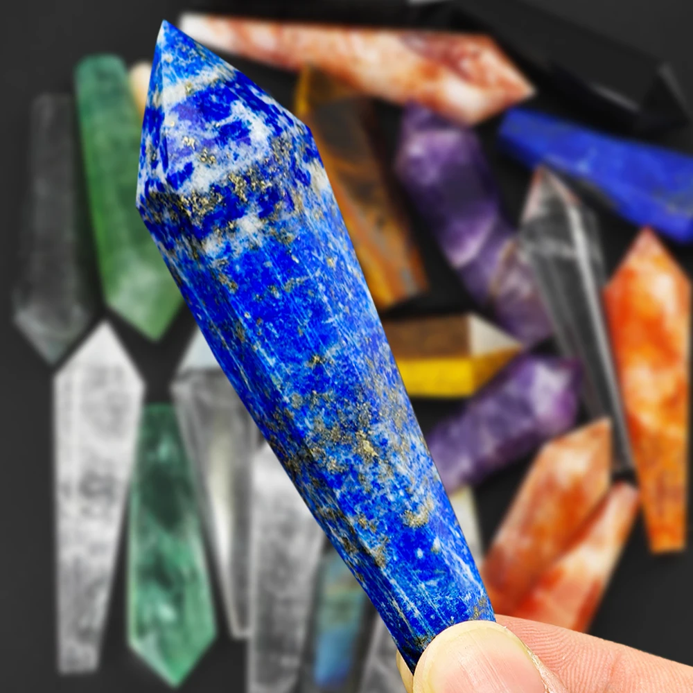 Natural Lapis Lazuli Pendulum for Divination Chakra Balancing Genuine Crystal Pendulum for Psychic Energy Cleansing Great Gift