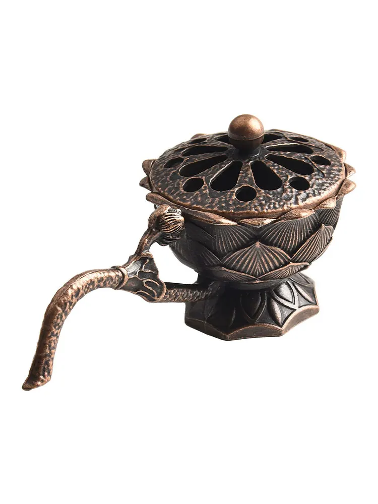 Home Fragrances Incencence Burner 9*5.3*4.7CM for bronze Alloy for Fit For Home Decoration Holder Incense High-quality