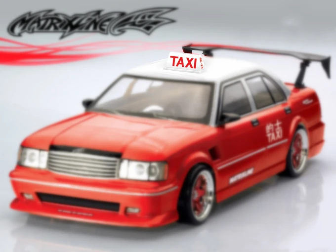 1/10 RC PC simulazione Taxi cartellone Taxi segno decalcomania foglio adesivo per 1/10 RC Drift Truck Crawler Scale