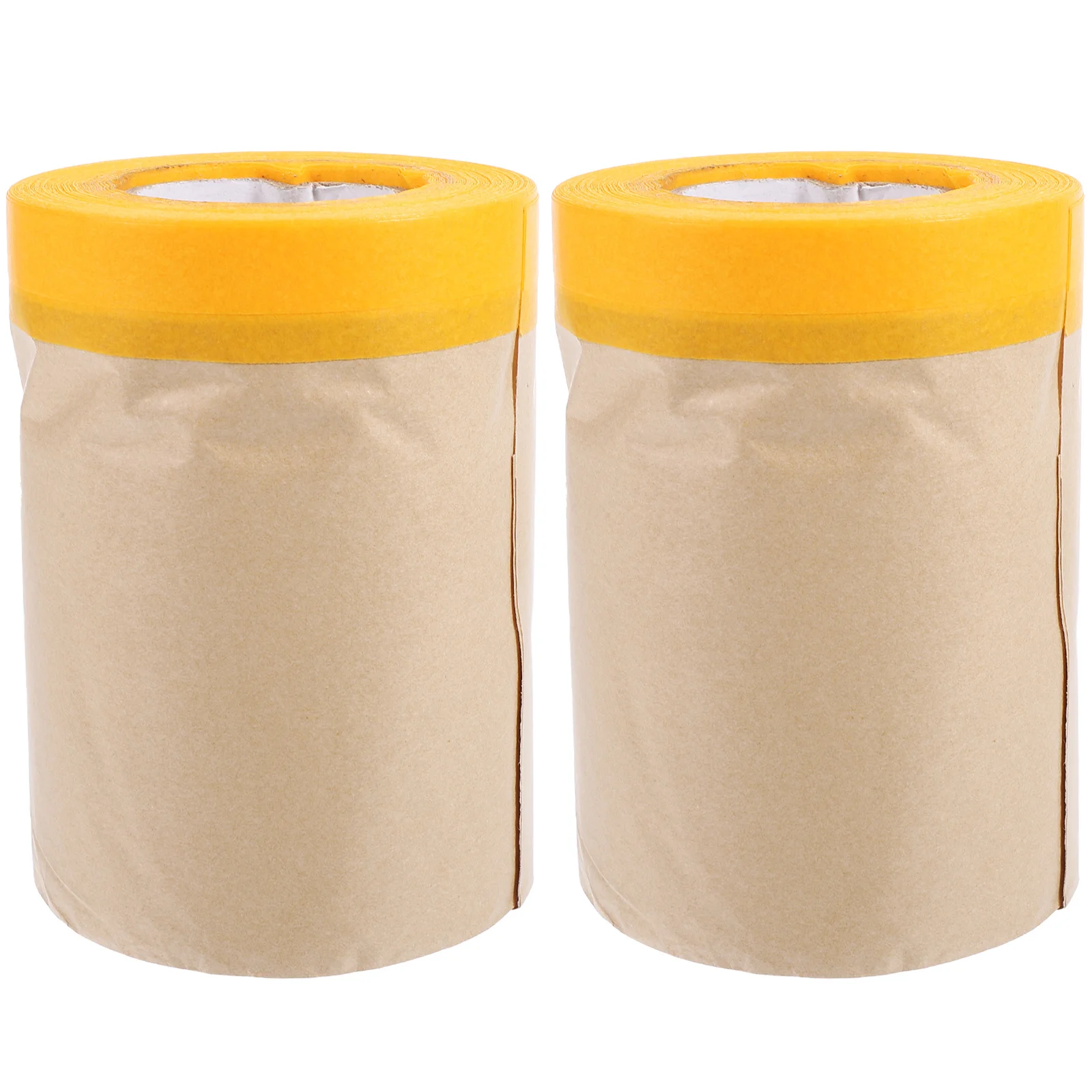 Adhesive Masking Paper 2 Rolls for Painting Furniture Floor Protection Easy Apply Remove No Mark Masking Paper Roll
