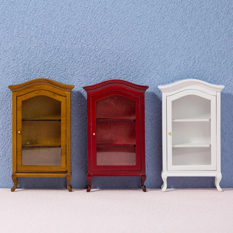 

1:12 кукольный домик, шкаф, витрина, полка, миниатюрная мебель, винный шкаф, сделай сам, игрушки, книжный шкаф, витрина, полка