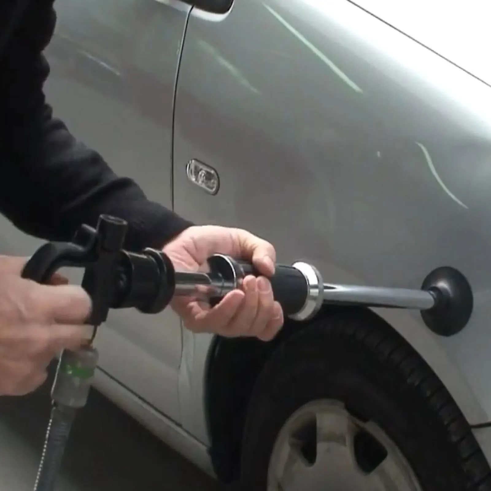 Bomba ventosas extrator de amassados slide martelo pneumático sucção de ar extrator de amassados de carro ferramentas de reparo pdr