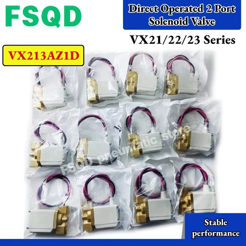 

VX213AZ1D Direct Operated 2 Port Solenoid Valve (2 Way Valve) VX2 VX Series Pneumatic tool